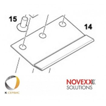 Пластина раздаточная Novexx серий ALS и ALX, N100925