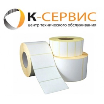 ЭТИКЕТКИ KC ® Термоэтикетка 102мм х 52мм/5000 шт/рул 76 ID, 102х52/5000/76/ЭКО