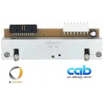 Термоголовка CAB A4+ (104mm) - 200DPI, 5954081.001