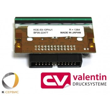 Термоголовка Valentin DPM III 53/12 (53mm) - 300DPI, 37.04.053
