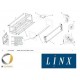 Резиновый сменный рулон печатающего ролика Linx TT750 (600mm), TS101908
