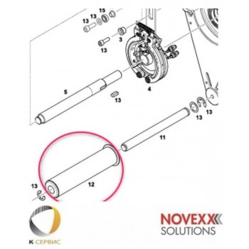 Отклоняющий ролик Novexx ALS20x, A7029