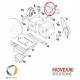 Шестерня механизма протяжки / привода  Novexx ALS20x, A7261