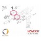 Отклоняющий ролик с подшипниками в сборе Novexx ALS 20x (Ø12mm), A8901