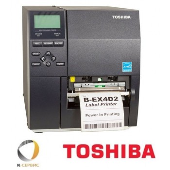 Принтер Toshiba B-EX4 T1 (104mm) - 300DPI, B-EX4D2-GS12-QM-R