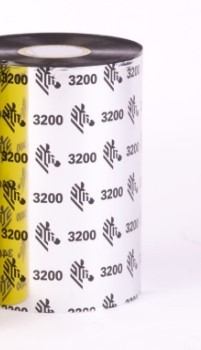 Zebra 3200 Premium Wax Resin Flat Head  83ММ X 300М, 03200BK08330