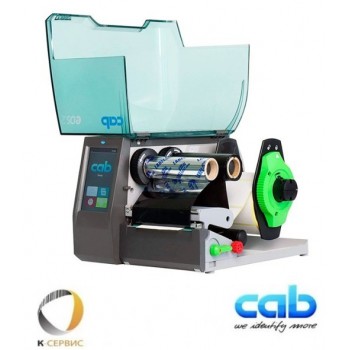 Принтер CAB EOS2/300 (108mm) - 300DPI, Flat Head, Ø рулона этикеток до 152 мм, 5978202