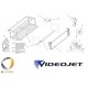 Резиновый сменный рулон печатающего ролика Videojet 6530 (600mm), 216384-600