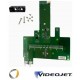 Печатная плата печатающей головки Videojet 6530 (107mm), 408660 правое исполнение